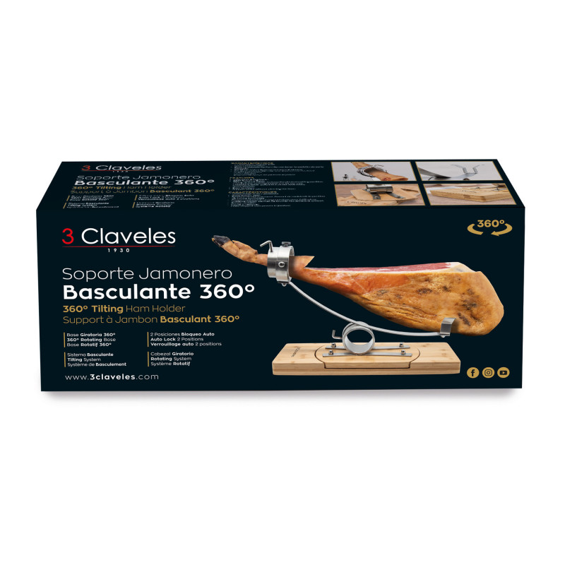 Soporte Jamonero Basculante 360