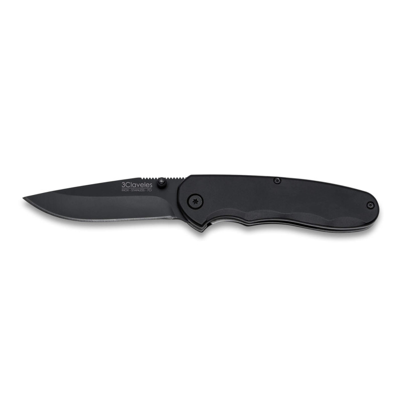 Navaja Dark negra ligera | 3 Claveles