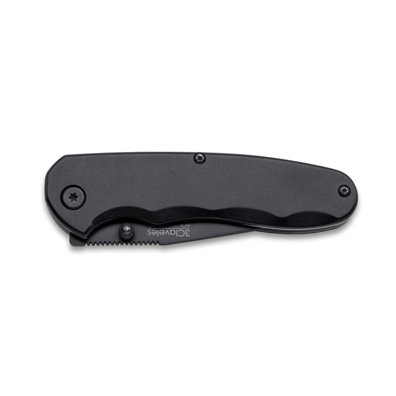 Navaja Dark negra ligera | 3 Claveles