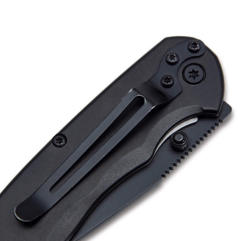 Navaja Dark negra ligera | 3 Claveles