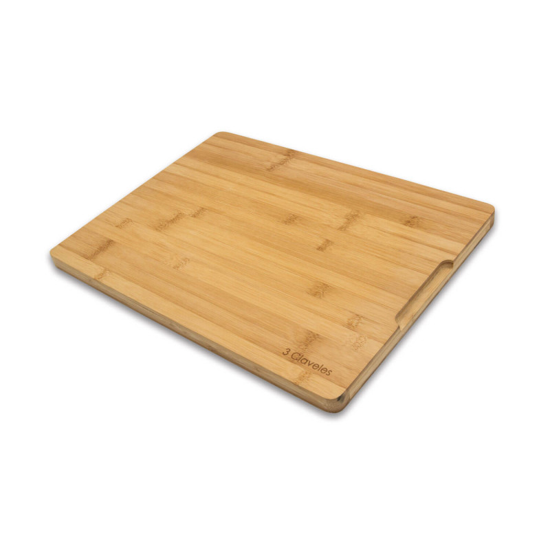 Tablas de cocina de bambú grande | 3 Claveles
