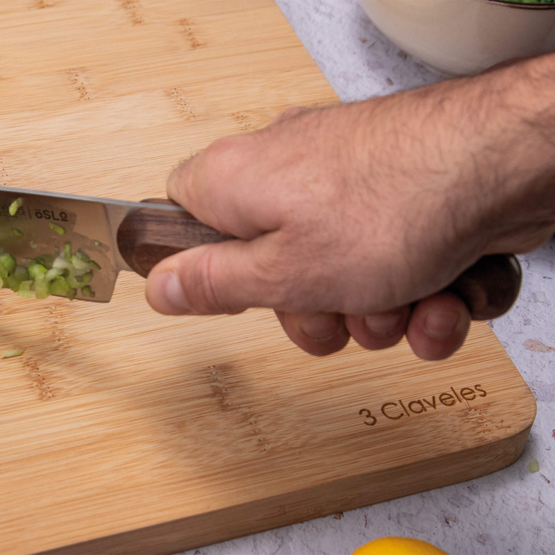 Tablas de cocina de bambú grande | 3 Claveles