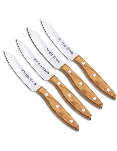 Set 4 Cuchillos Chuleteros Koi